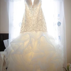 Luxurious Wedding dress with beautiful back details